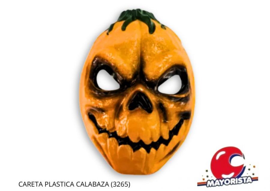 [1491] CARETA PLASTICA CALABAZA (3265) TRIGGER PACK