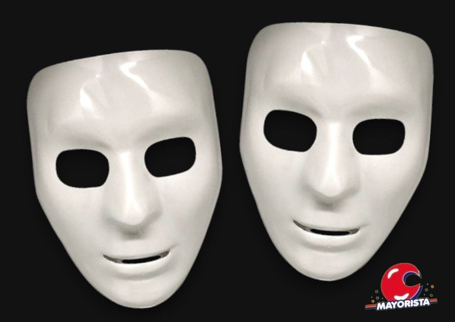 CARETA PLASTICA MIMO BLANCA (3359) TRIGGER PACK