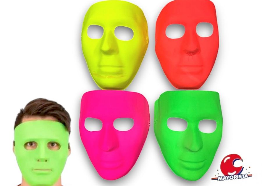 CARETA PLASTICA MIMO FLUO (3359F) TRIGGER PACK