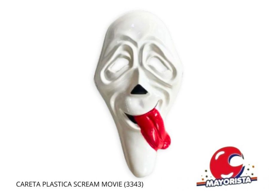 [3813] CARETA PLASTICA SCREAM MOVIE (3343) TRIGGER PACK