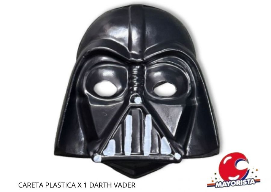 [1809] CARETA PLASTICA X 1 DARTH VADER - HERRERA