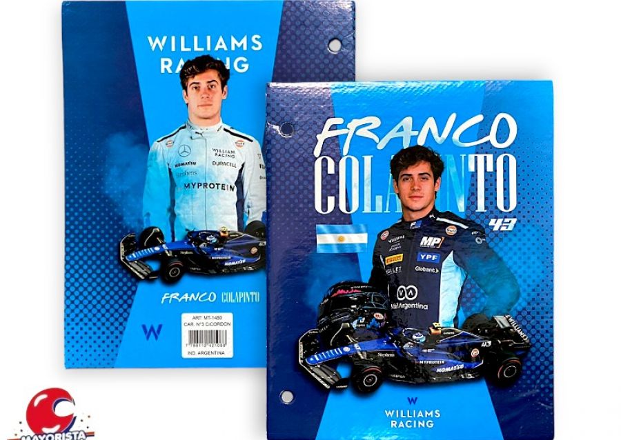 [1484] CARPETA 2 TAPAS N 3 CARTON F1 COLAPINTO  (MT-1450) RODUBI