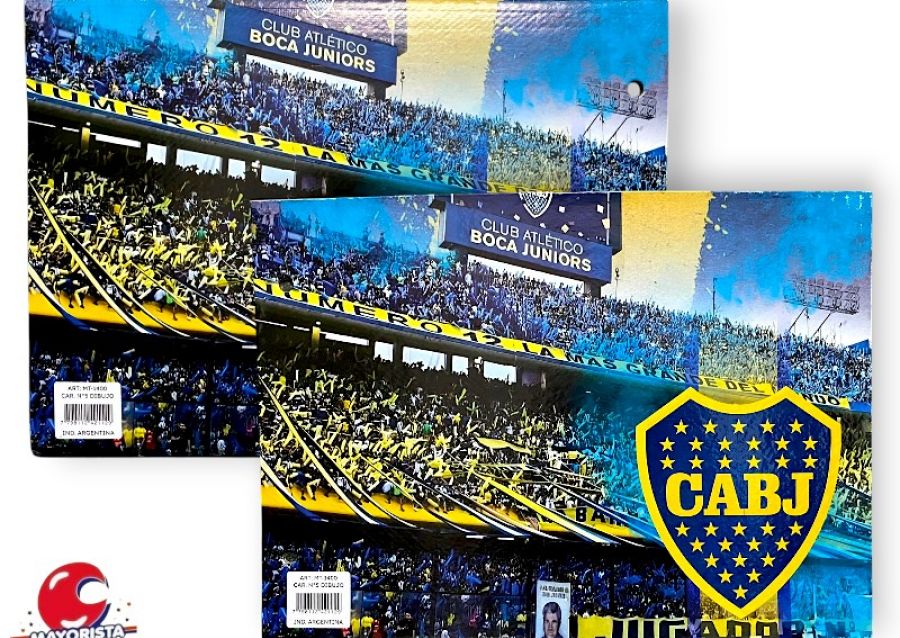 [3380] CARPETA 2 TAPAS N 5 CARTON BOCA (MT-1400) RODUBI