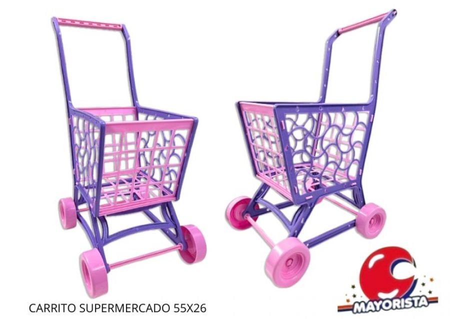 CARRITO SUPERMERCADO 55X26 - DIBU TOYS
