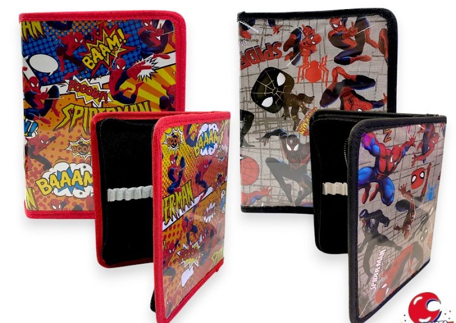 CARTUCHERA 1 PISO SPIDERMAN COSIDAS (WILLY)
