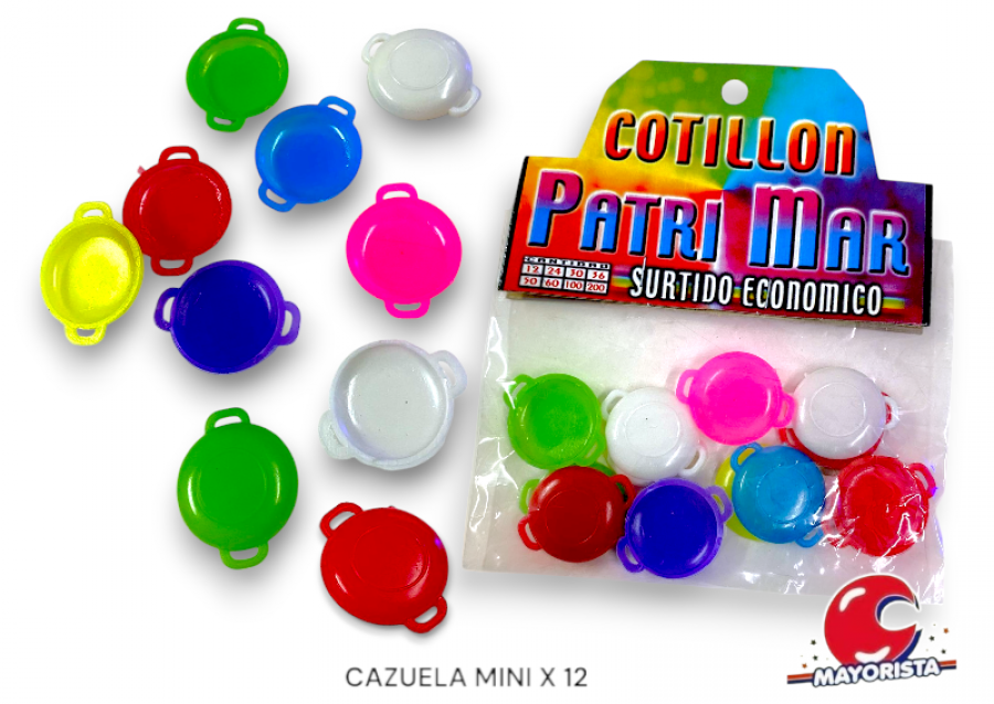 [2270] CAZUELA MINI X 12 - PATRIMAR