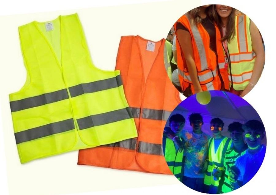CHALECO REFLECTIVO FLUO (YJ0759) YJ IMPORT