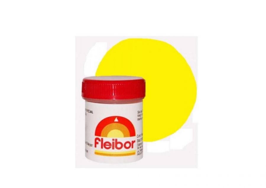 [5098] COLORANTE EN PASTA AMARILLO (P) 15 GRS X1 - FLEIBOR