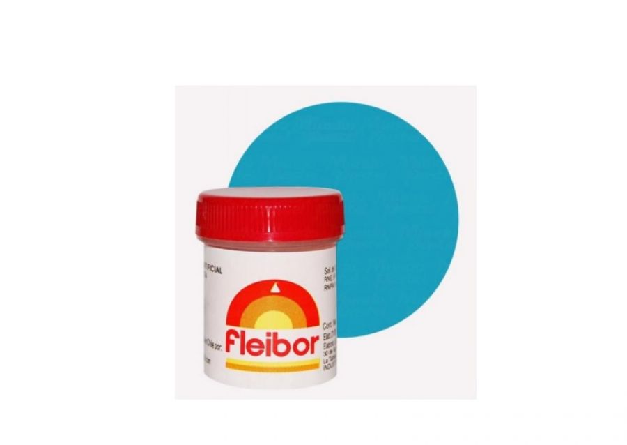 [3960] COLORANTE EN PASTA CELESTE (N) 15 GRS X1 - FLEIBOR
