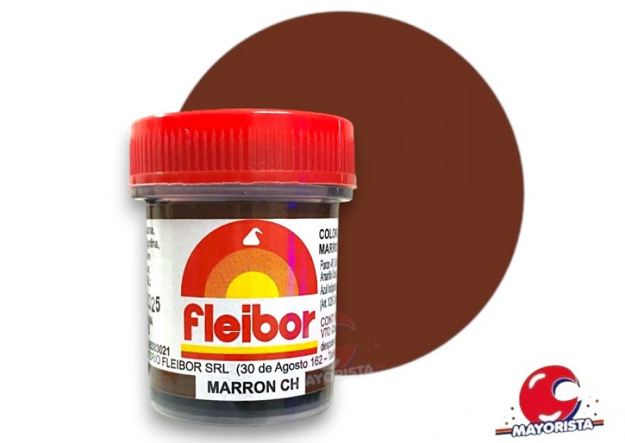 [2357] COLORANTE EN PASTA MARRON (CH) 15 GRS X1 - FLEIBOR