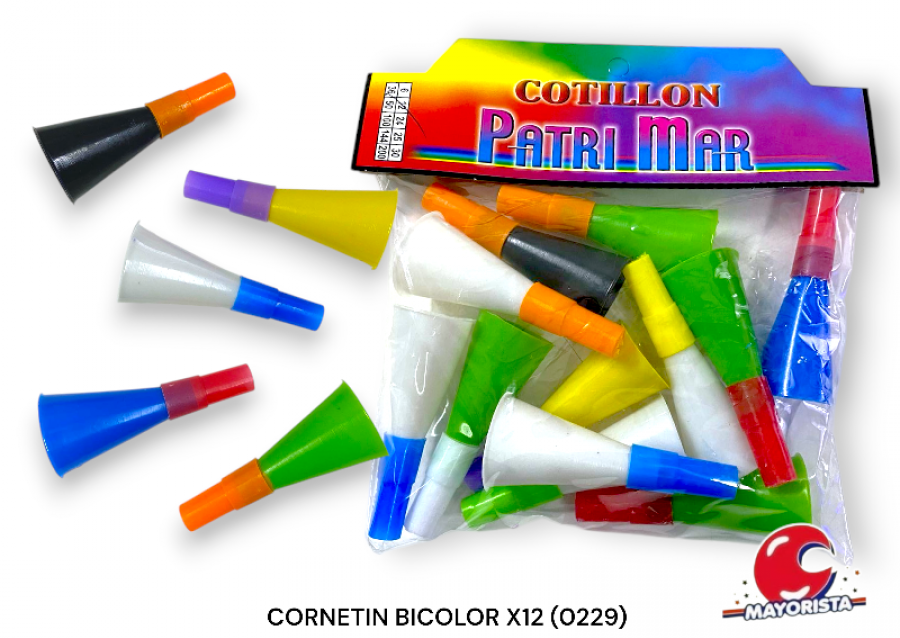 [4111] CORNETIN BICOLOR X12 (0229) PATRIMAR