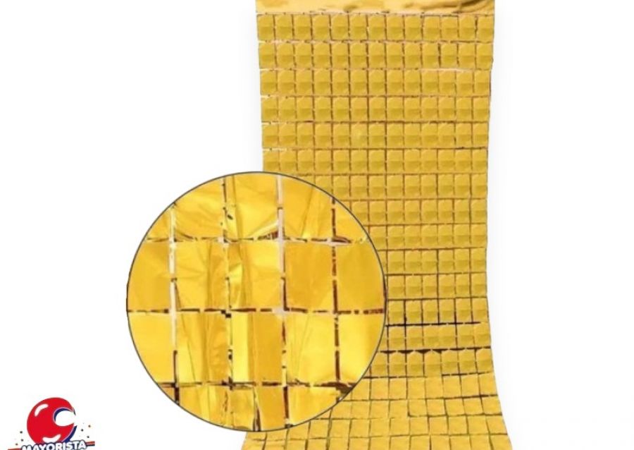 CORTINA SHIMMER PANEL DORADA (Y1950-121) CHG