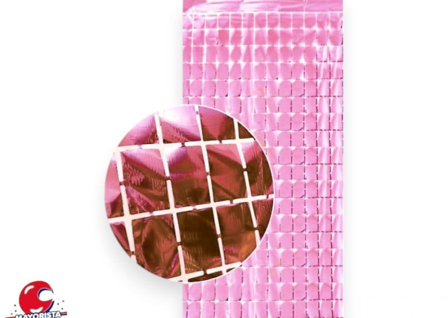 CORTINA SHIMMER PANEL ROSA (Y1950-121) CHG
