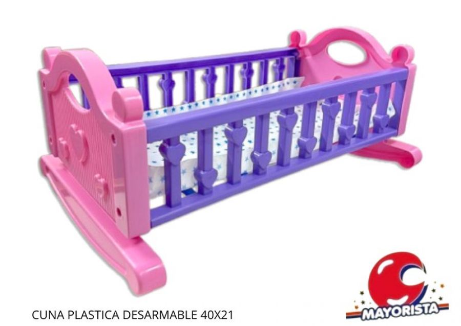 CUNA PLASTICA DESARMABLE 40X21 - DIBU TOYS