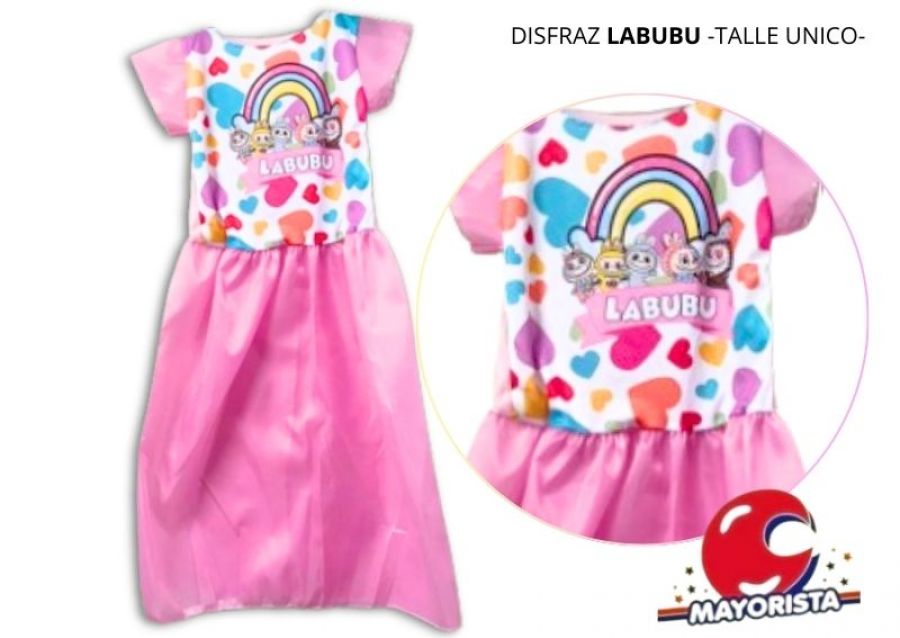 [6036] DISFRAZ LABUBU TALLE UNICO (LEON)