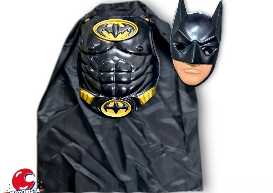[3158] DISFRAZ PLASTICO BATMAN (K090) HERRERA