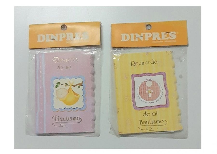 [3904] ESTAMPAS X 10 BAUTISMO DOBLE (6440/6443/6445/6442/6444/6446/6447) DINPRES