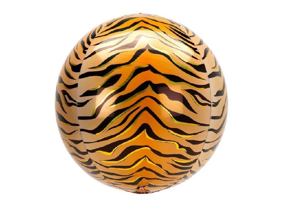 GLOBO MYLAR 18 REDONDO TIGRE 45CM (YQ-20057) ERIK