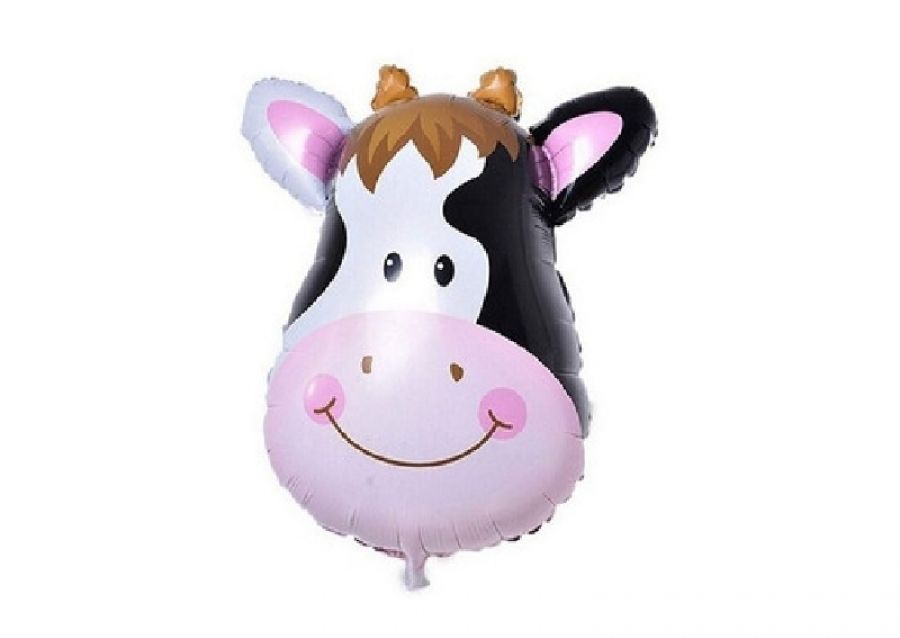 GLOBO MYLAR CABEZA VACA 40 CM (R-1319) ERIK