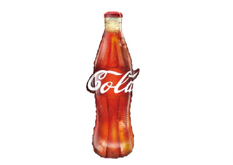 GLOBO MYLAR SILUETA BOTELLA COCA COLA 93 CM (S-J9013-DZ) CHG