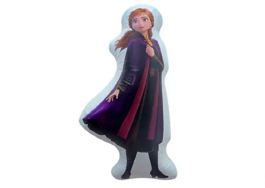 GLOBO MYLAR SILUETA FROZEN ANNA 80CM - CHG