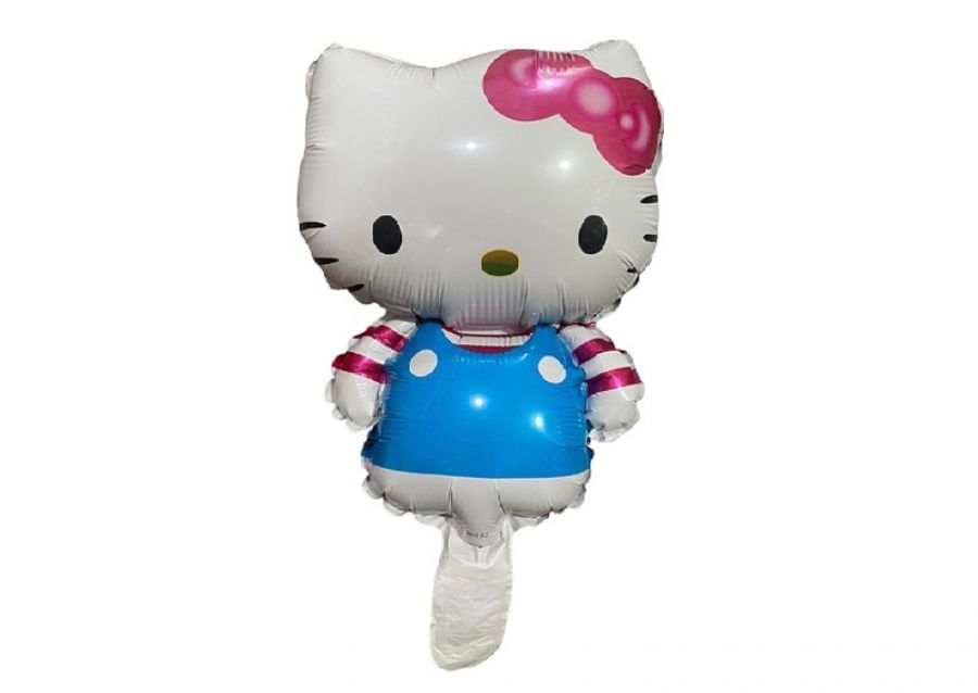 GLOBO MYLAR SILUETA HELLO KITTY ABEJITA 60CM (BKT411) CHG