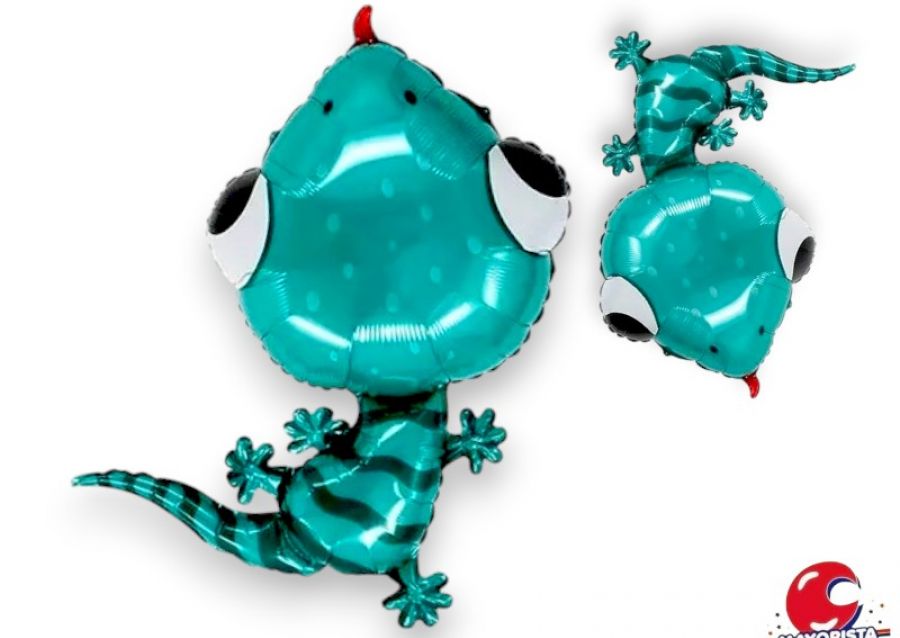 GLOBO MYLAR SILUETA LAGARTIJA 40CM (B1334) CHG