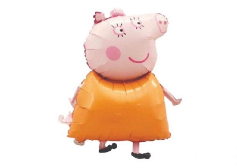 GLOBO MYLAR SILUETA MAMA DE PEPPA PIG 80 CM (XZPQ-068) CHG