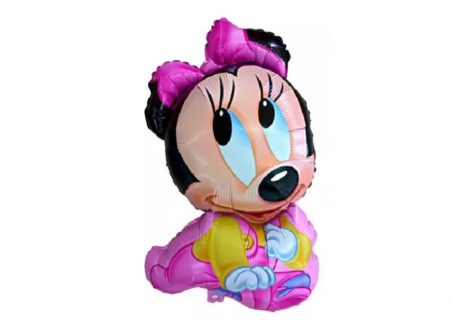 GLOBO MYLAR SILUETA MINNIE BEBE 80CM (GF-A0189) CHG