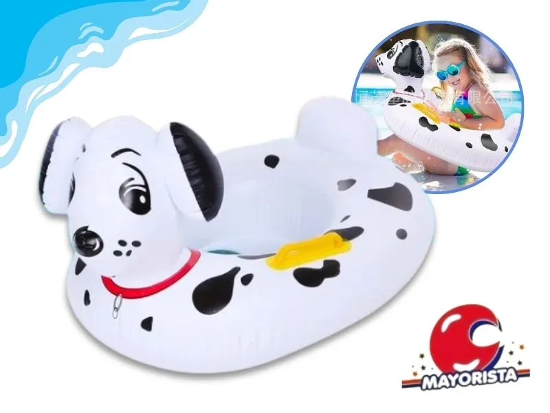 [7798322284408] INFLABLE BOTE PASAPIE DALMATA 27X21 (RK24041014) RECKO