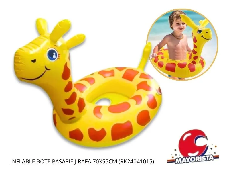 [7798322284415] INFLABLE BOTE PASAPIE JIRAFA 70X55CM (RK24041015) RECKO