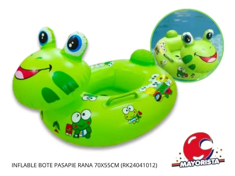 [7798322284385] INFLABLE BOTE PASAPIE SAPITO 70X55CM (RK24041012) RECKO
