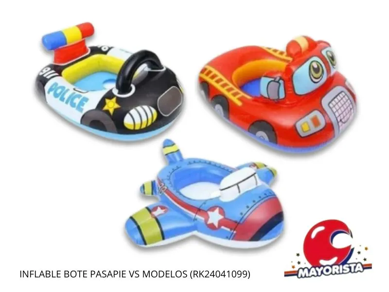 [7798322287317] INFLABLE BOTE PASAPIE VS MODELOS (RK24041099) RECKO