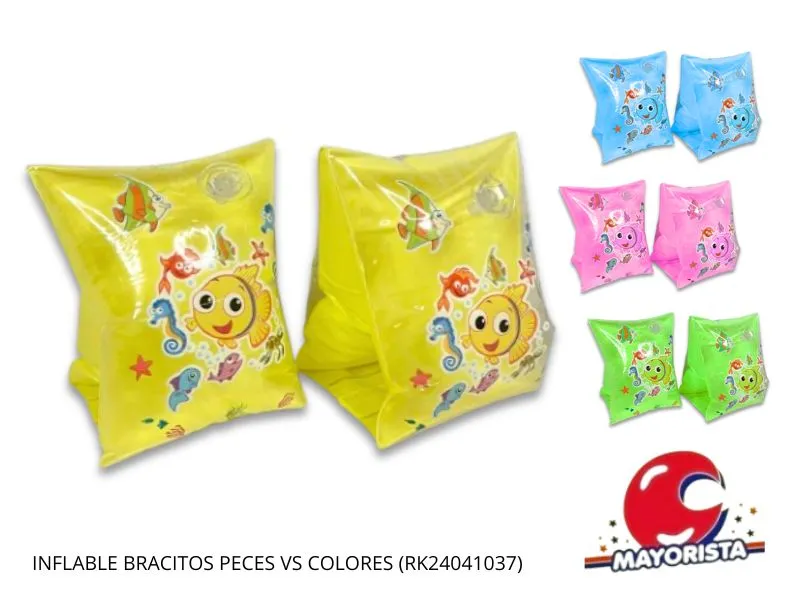 [7798322284217] INFLABLE BRACITOS PECES VS COLORES (RK24041037) RECKO