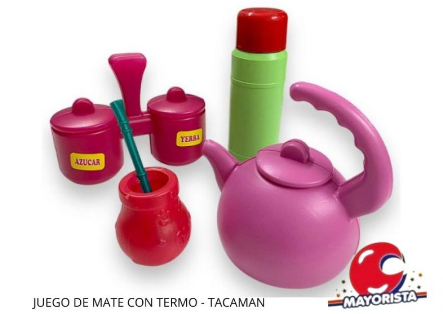 JUEGO DE MATE CON TERMO - TACAMAN