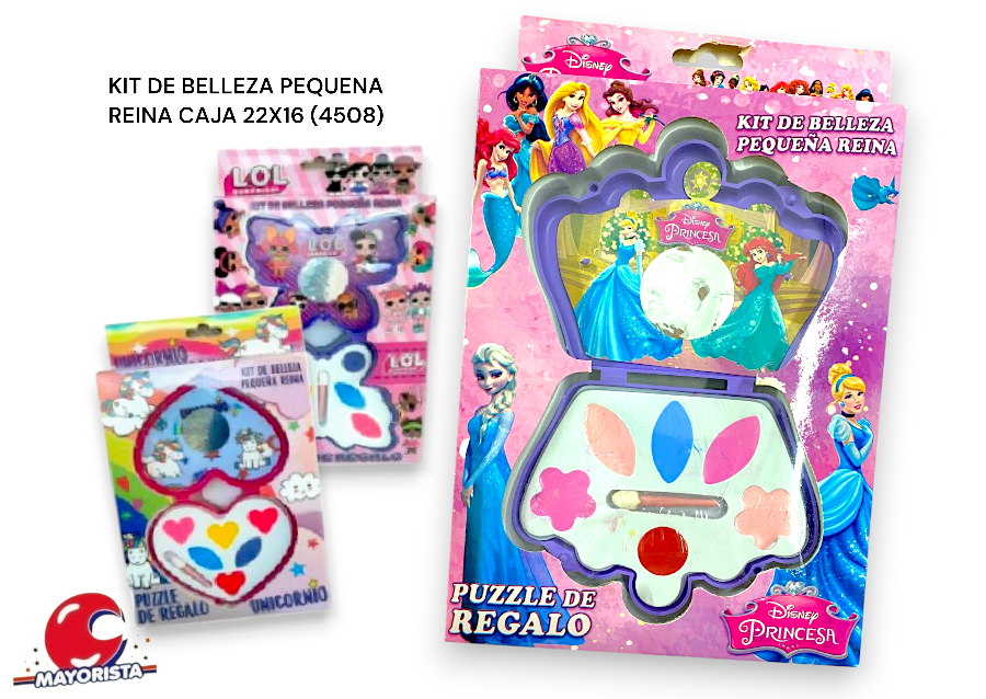 KIT DE BELLEZA PEQUENA REINA CAJA 22X16 (4508) STILO