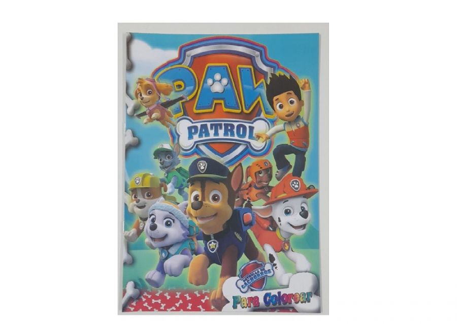 LIBRITO PARA COLOREAR PAW PATROL (TIA)