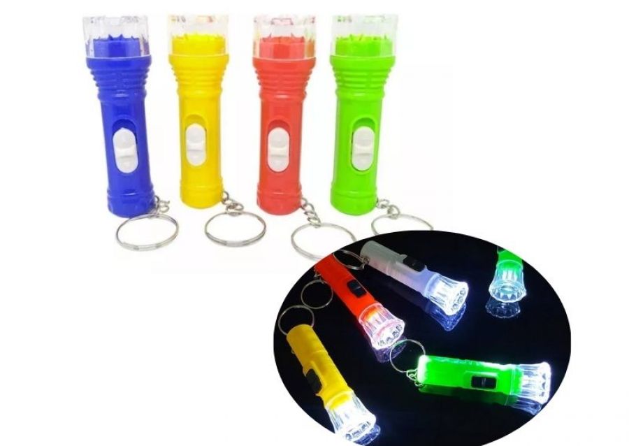 [1443] LLAVERO C/LUZ LINTERNA X 1 (YJ0852) YJ IMPORT