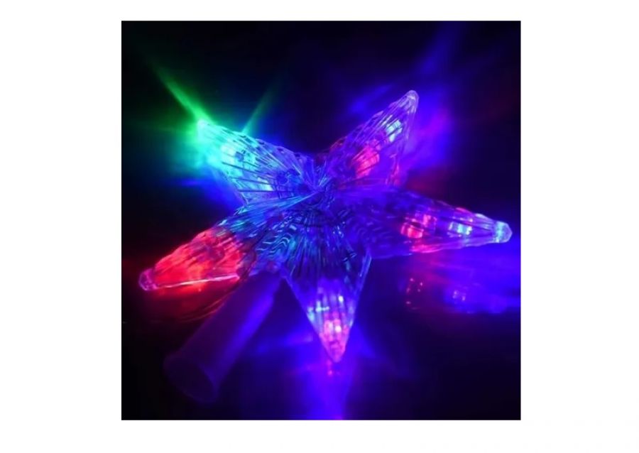 [4316] LUCES PUNTAL ESTRELLA LED MULTICOLOR EN BOLSA - ATHAND
