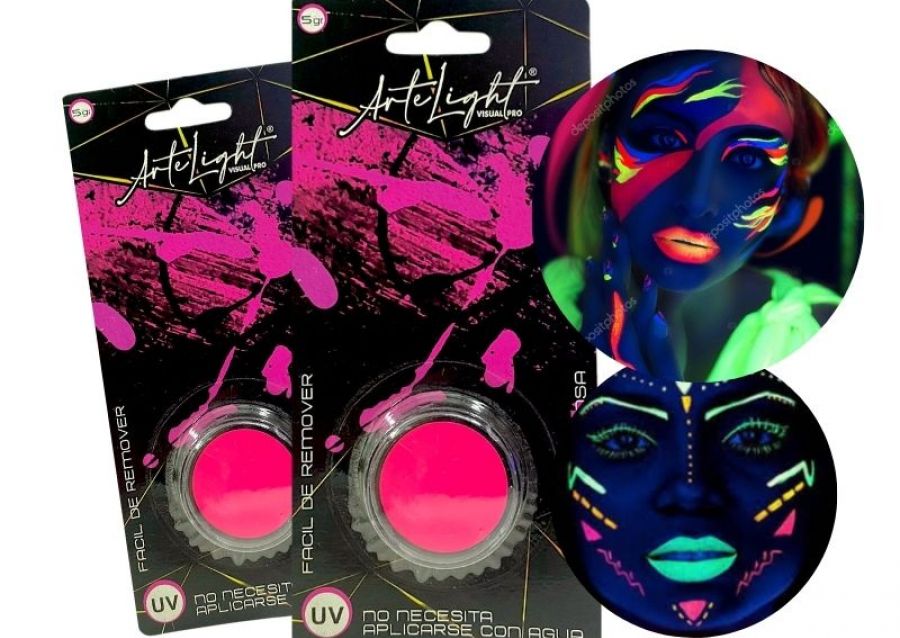 [6901028505031] MAQUILLAJE ARTISTICO X 1 FUCSIA FLUO 5 GRS (5031) ARTELIGHT