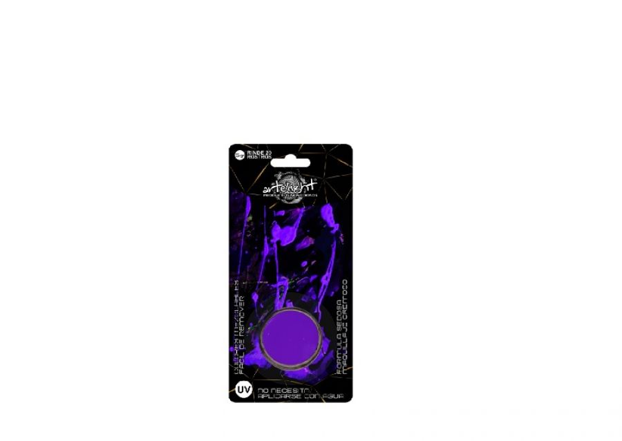 [6901028505048] MAQUILLAJE ARTISTICO X 1 VIOLETA FLUO 5 GRS (5048) ARTELIGHT