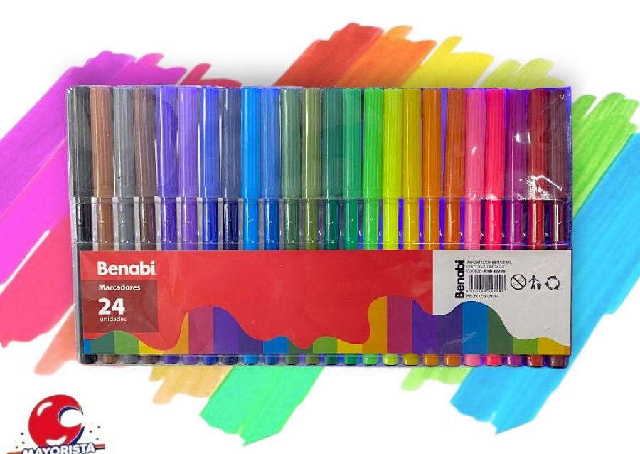 MARCADORES X 24 (BNB42299) BENABI