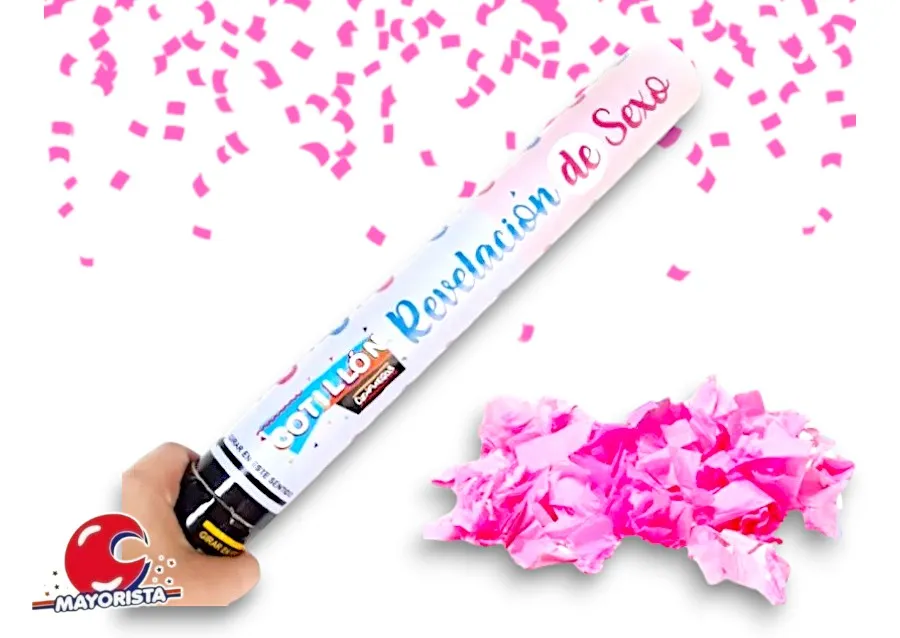 MORTERO 40 CM REVELACION DE SEXO ROSA (UN4200R) CIENFUEGOS