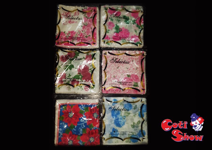 OFERTA 2026 - SERVILLETAS X20 FLORALES - SELECTA