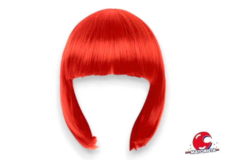 PELUCA LACIA CORTE CARRE ROJA (ILC-Y307/YJ0315/MM24-01) YJ IMPORT