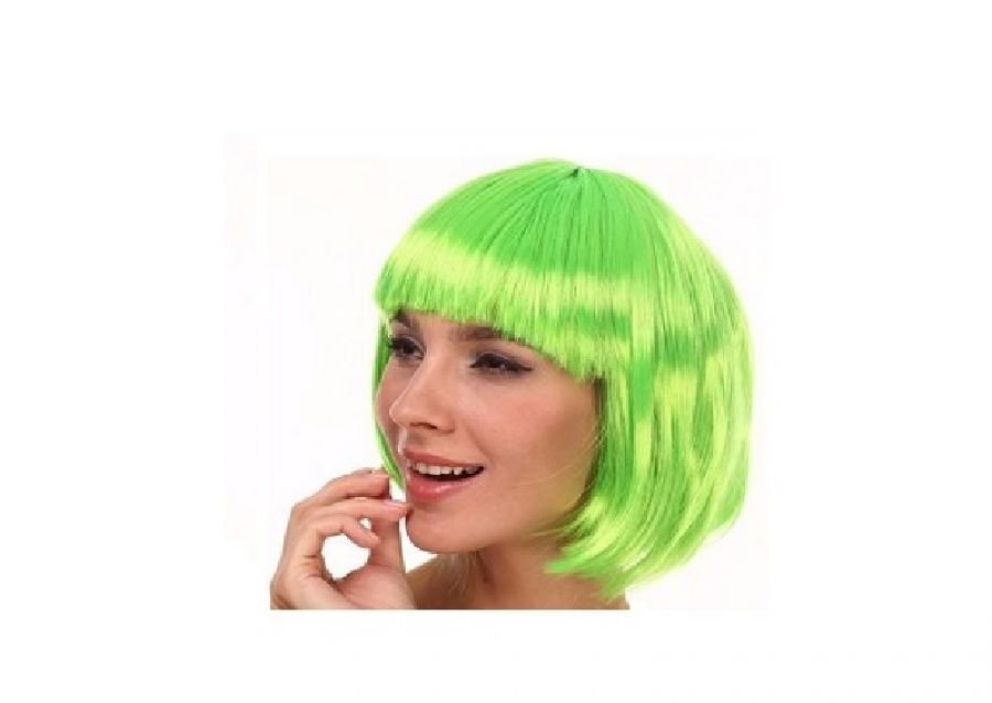 PELUCA LACIA CORTE CARRE VERDE MANZANA (ILC-Y307/YJ0315) YJ IMPORT
