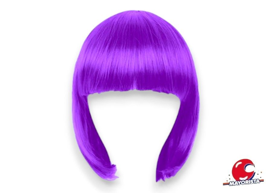 PELUCA LACIA CORTE CARRE VIOLETA (YJ0315/MM24-01) YJ IMPORT