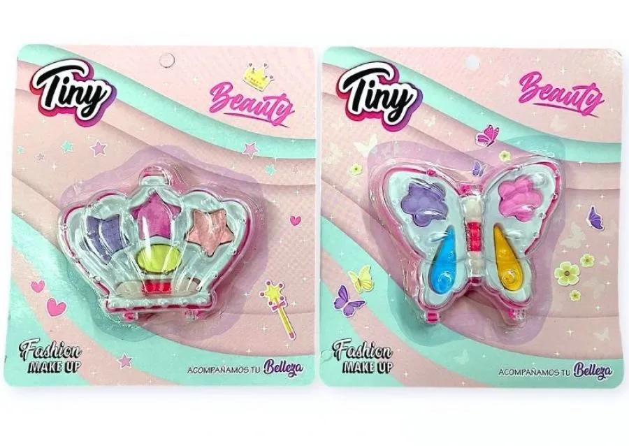 [7453077209068] PINTURITAS CORONA Y MARIPOSA TINY BLISTER 18X16 (3010) KADA
