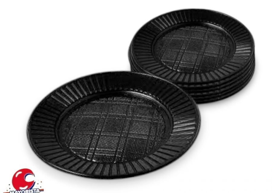 [1007] PLATOS CHICOS X 50 NEGRO - PSA