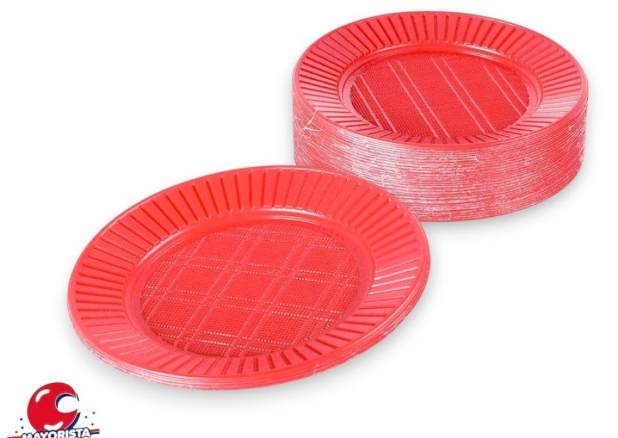 [000000018668] PLATOS CHICOS X 50 ROJO - PSA